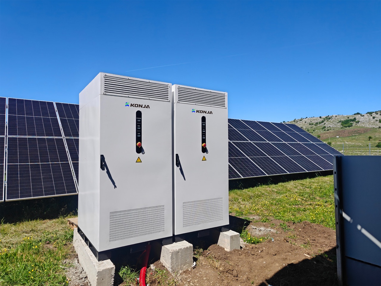 KONJA project — C&I energy storage at a PV power station, Balkan Country